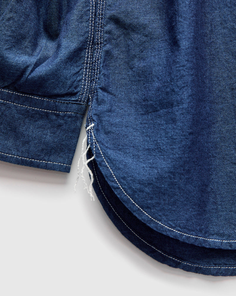 Chambray Workshirt in Indigo
