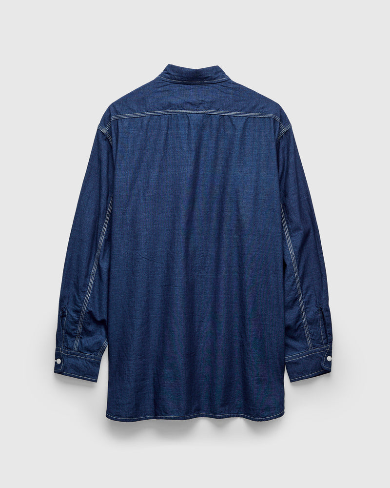 Chambray Workshirt in Indigo