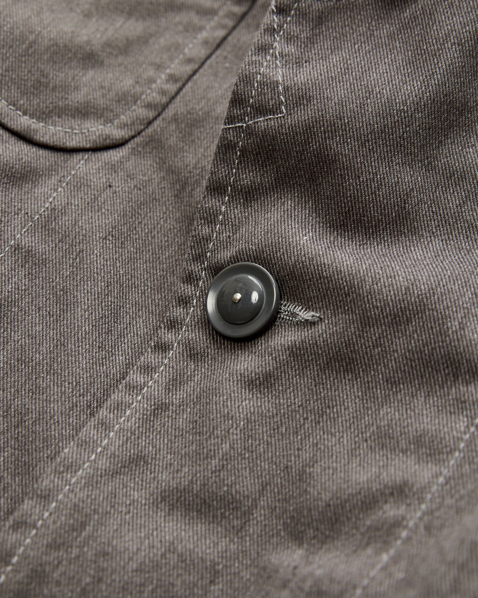 Bedford Jacket in Grey PC Tanker Twill – Blue Owl Workshop