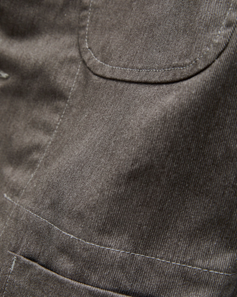 Bedford Jacket in Grey PC Tanker Twill