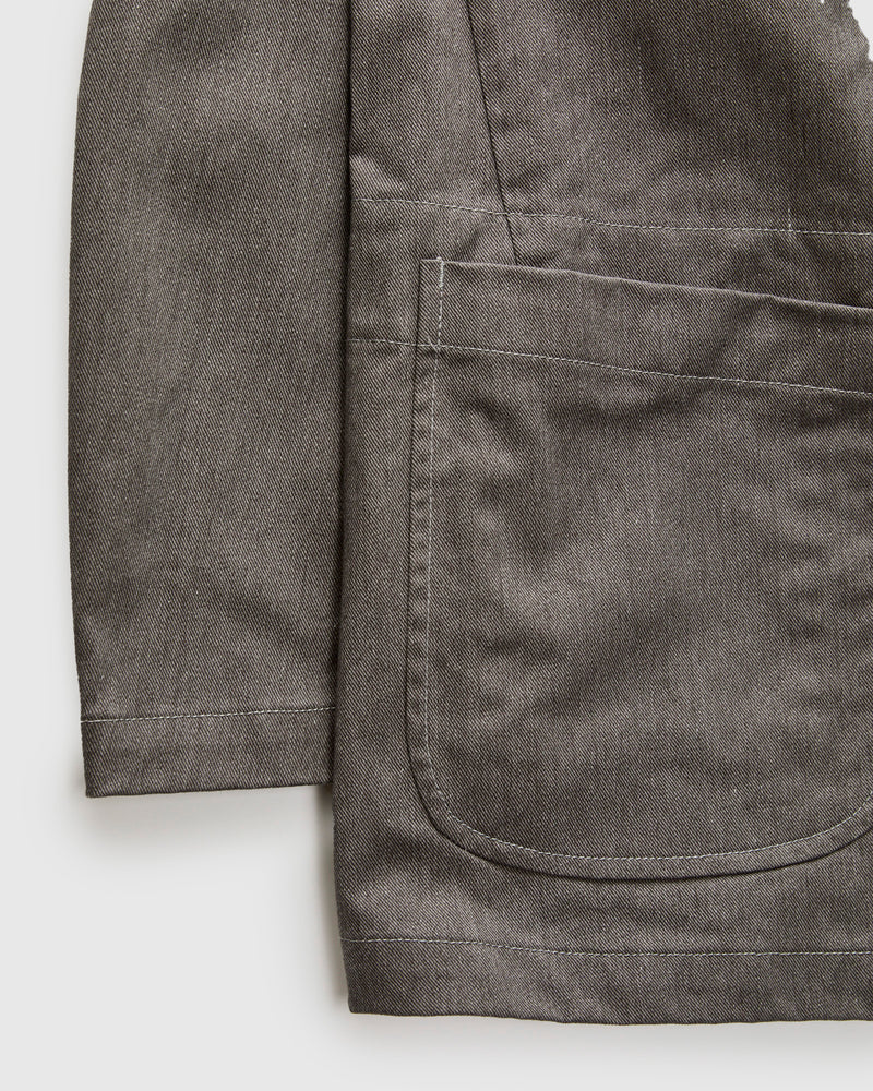 Bedford Jacket in Grey PC Tanker Twill