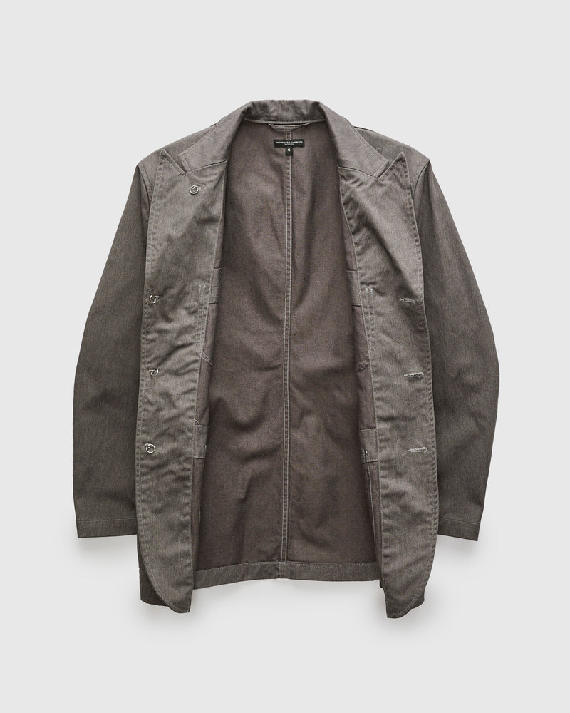 Bedford Jacket in Grey PC Tanker Twill