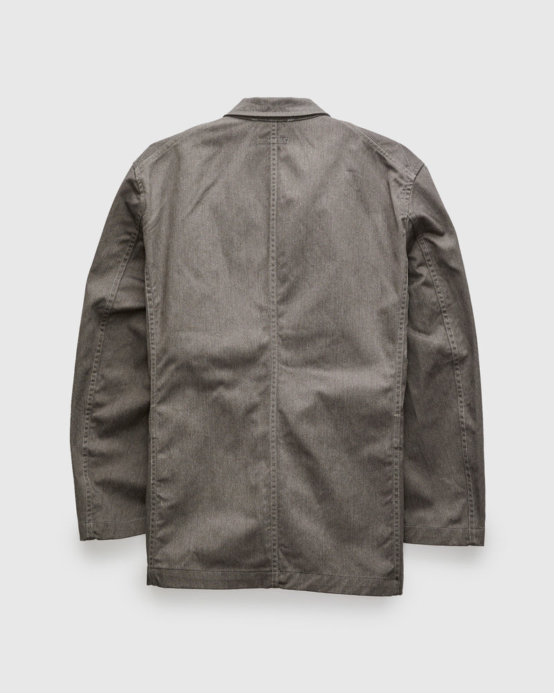 Bedford Jacket in Grey PC Tanker Twill
