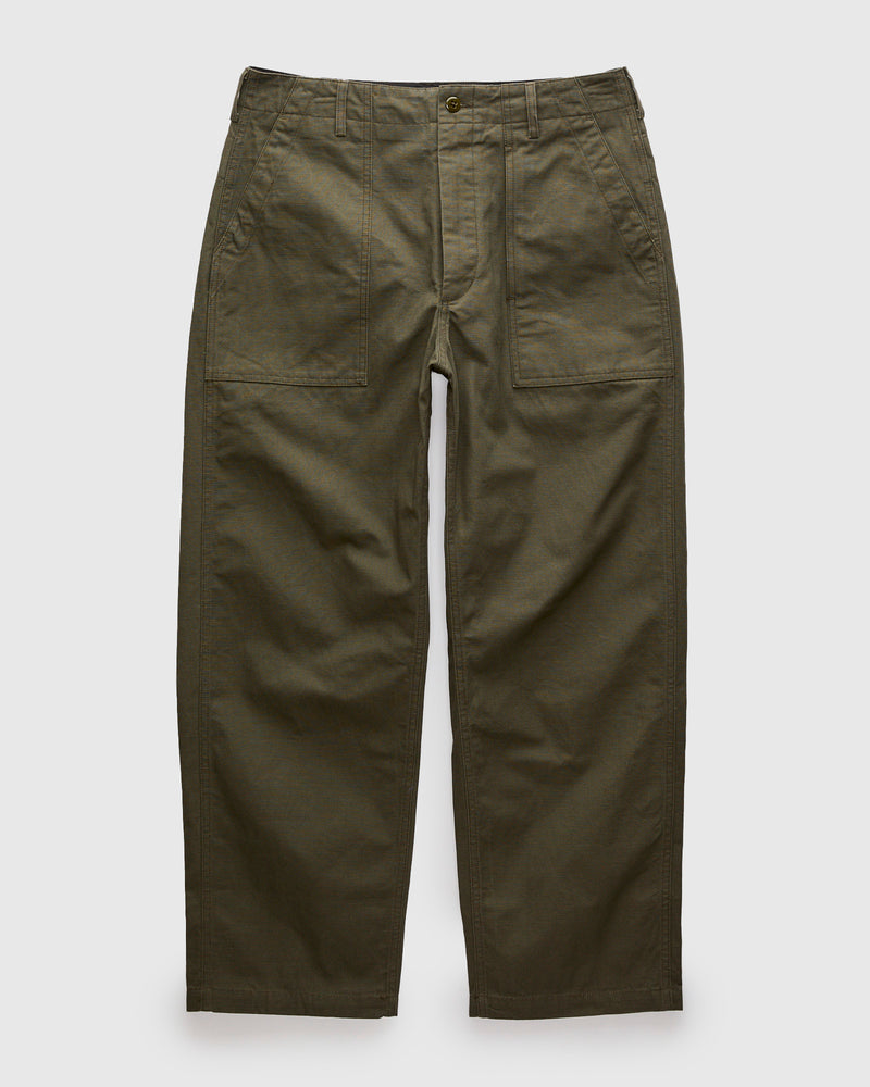 Fatigue Pants in Olive Heavyweight Cotton Ripstop