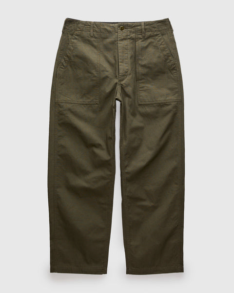 Fatigue Pants in Olive Heavyweight Cotton Ripstop – Blue Owl