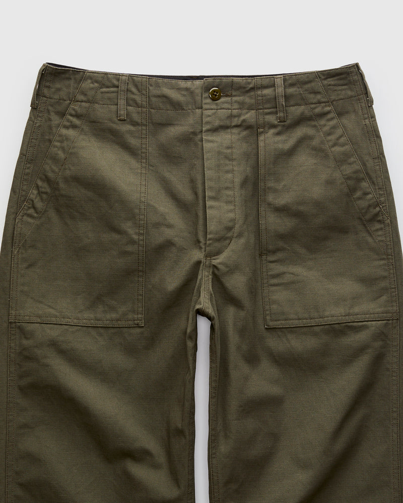 Fatigue Pants in Olive Heavyweight Cotton Ripstop