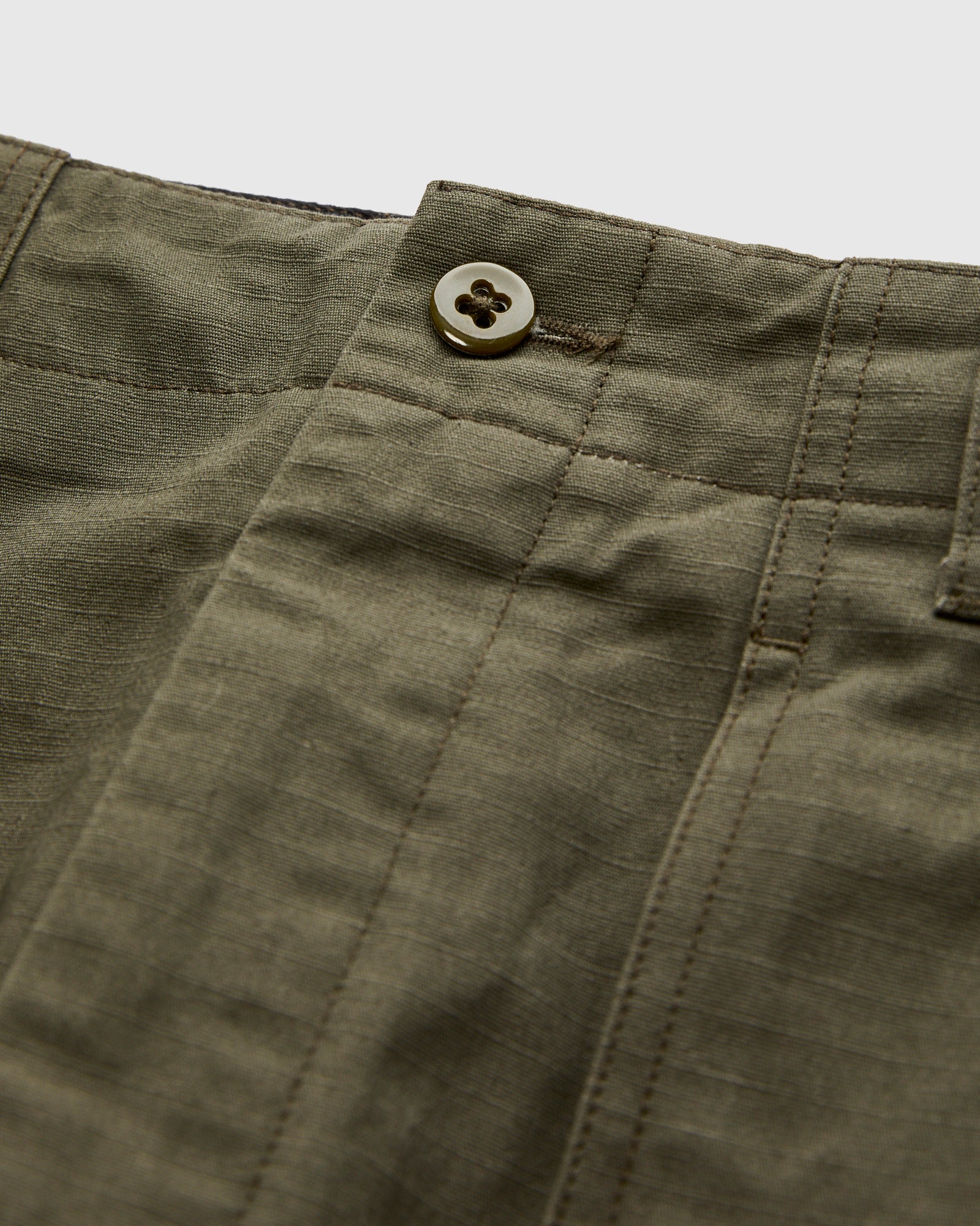 Fatigue Pants in Olive Heavyweight Cotton Ripstop – Blue Owl
