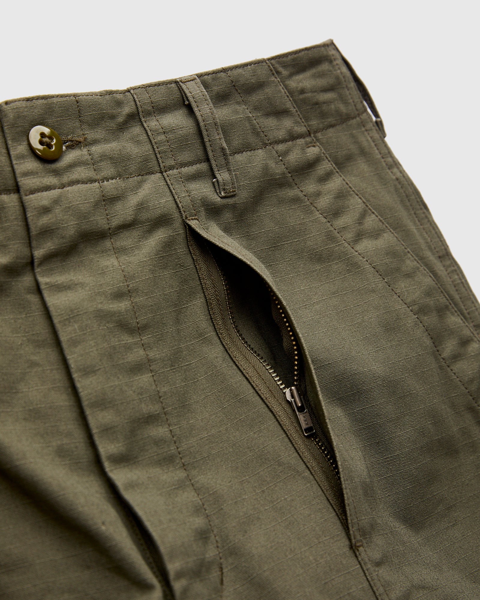 Fatigue Pants in Olive Heavyweight Cotton Ripstop – Blue Owl
