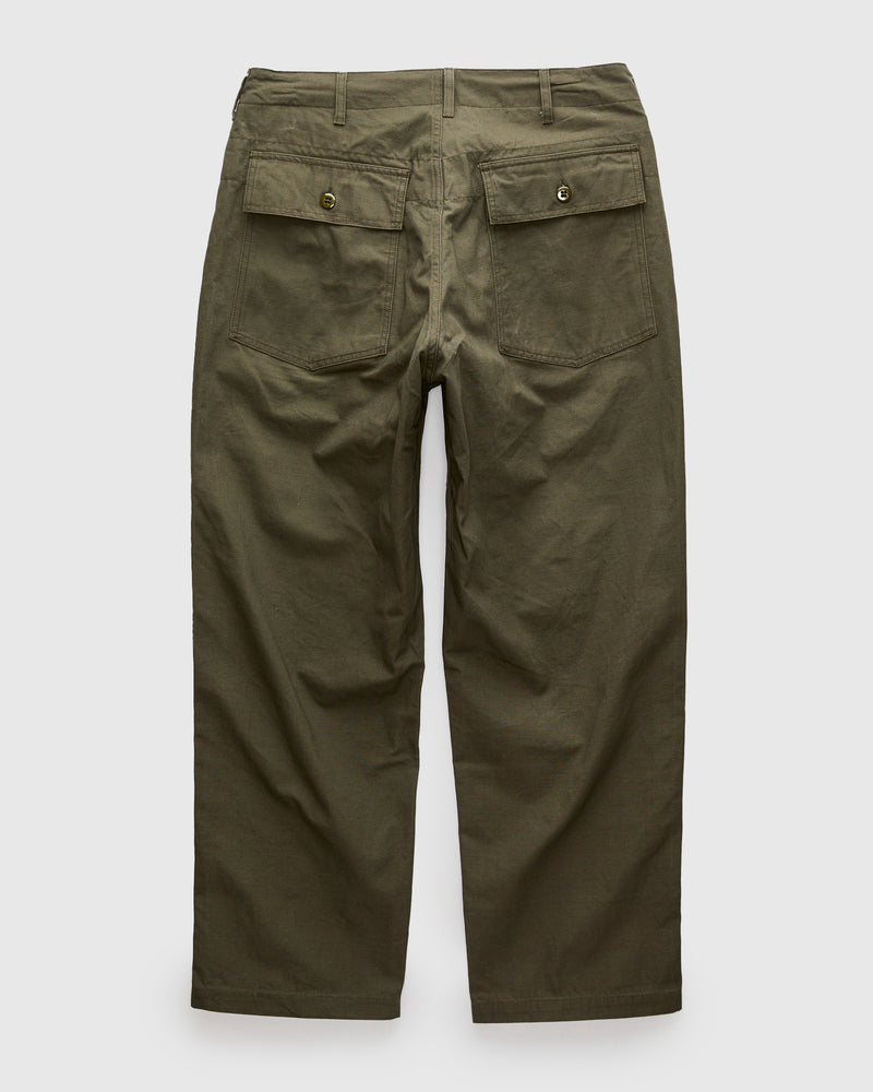 Fatigue Pants in Olive Heavyweight Cotton Ripstop