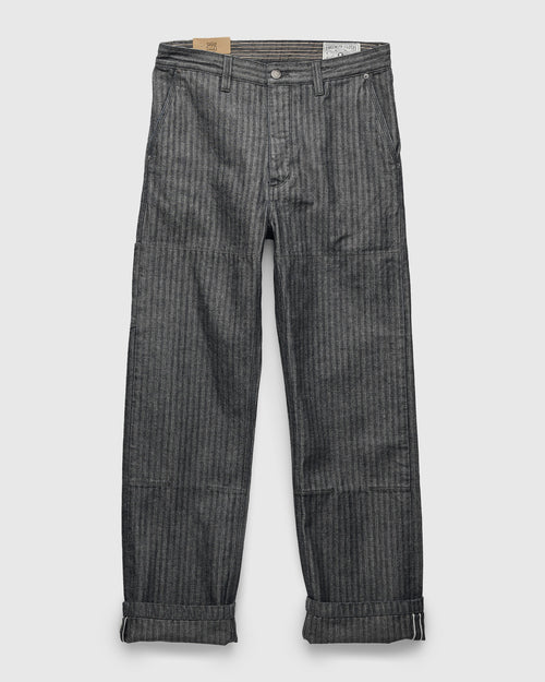 Ortega Pant in 13oz Grey Herringbone