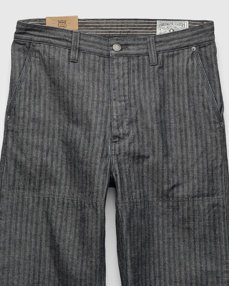 Ortega Pant in 13oz Grey Herringbone