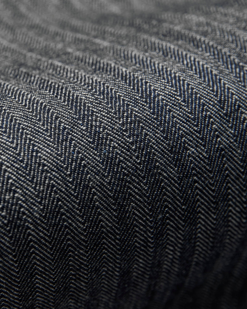 Ortega Pant in 13oz Grey Herringbone