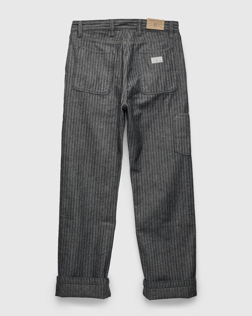 Ortega Pant in 13oz Grey Herringbone