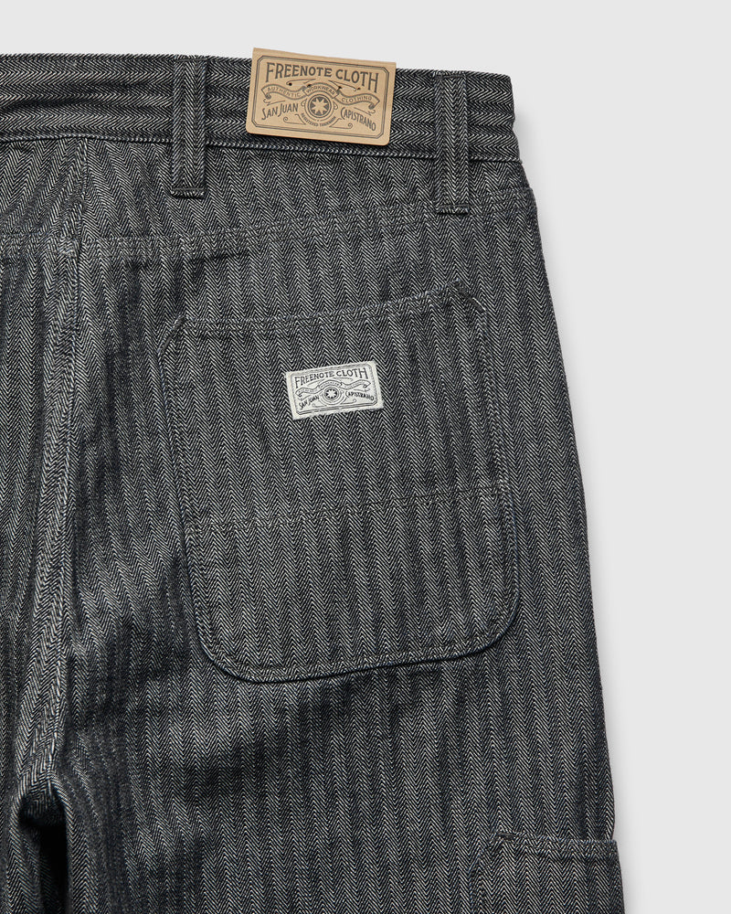 Ortega Pant in 13oz Grey Herringbone