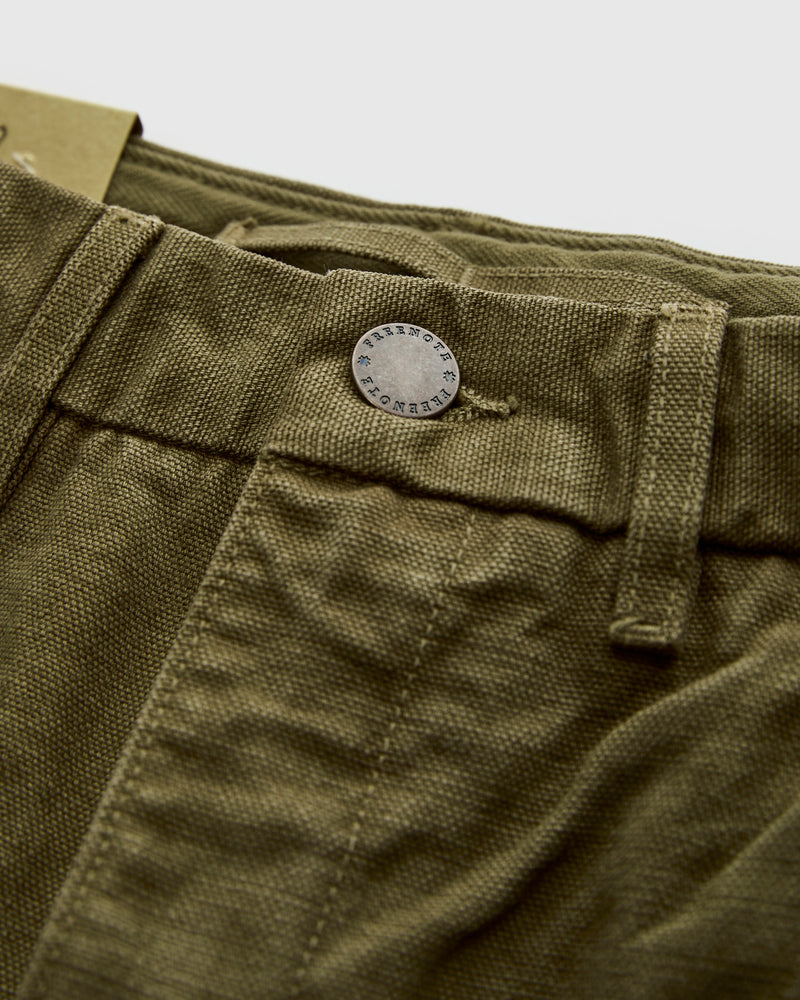 14oz Slub Workers Chino in Army