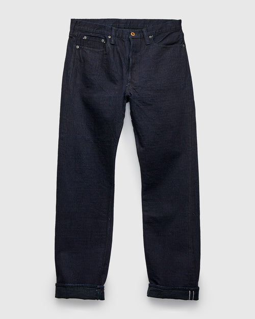B1108SRB "Super Rough" 15.5oz Indigo/Black Selvedge Denim - Slim Straight Fit