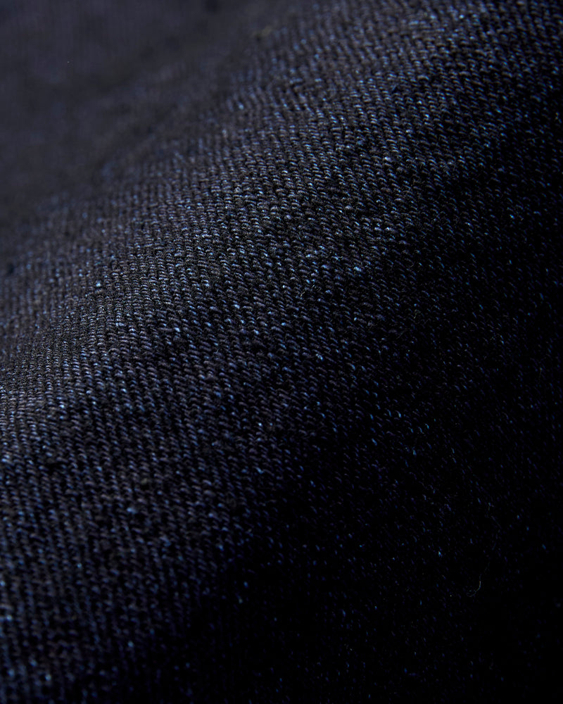 B1110SRB "Super Rough" Indigo/Black 15.5oz Selvedge Denim - Tapered Fit