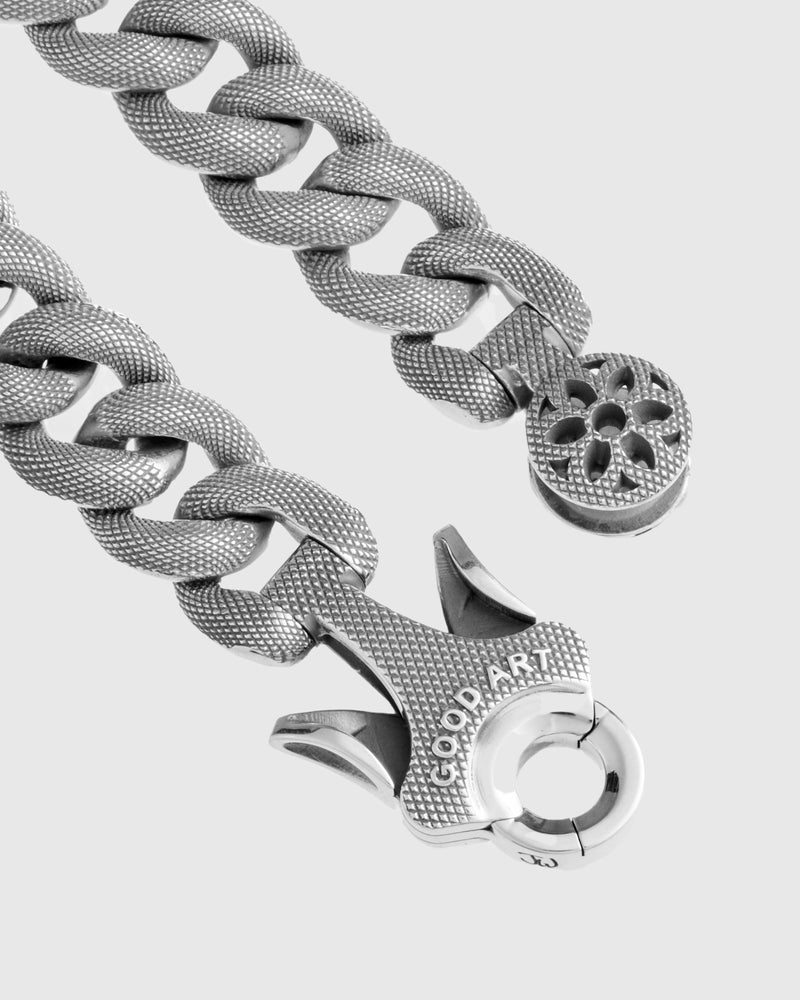 Goosebumps Model 10 Bracelet Size A in Sterling Silver