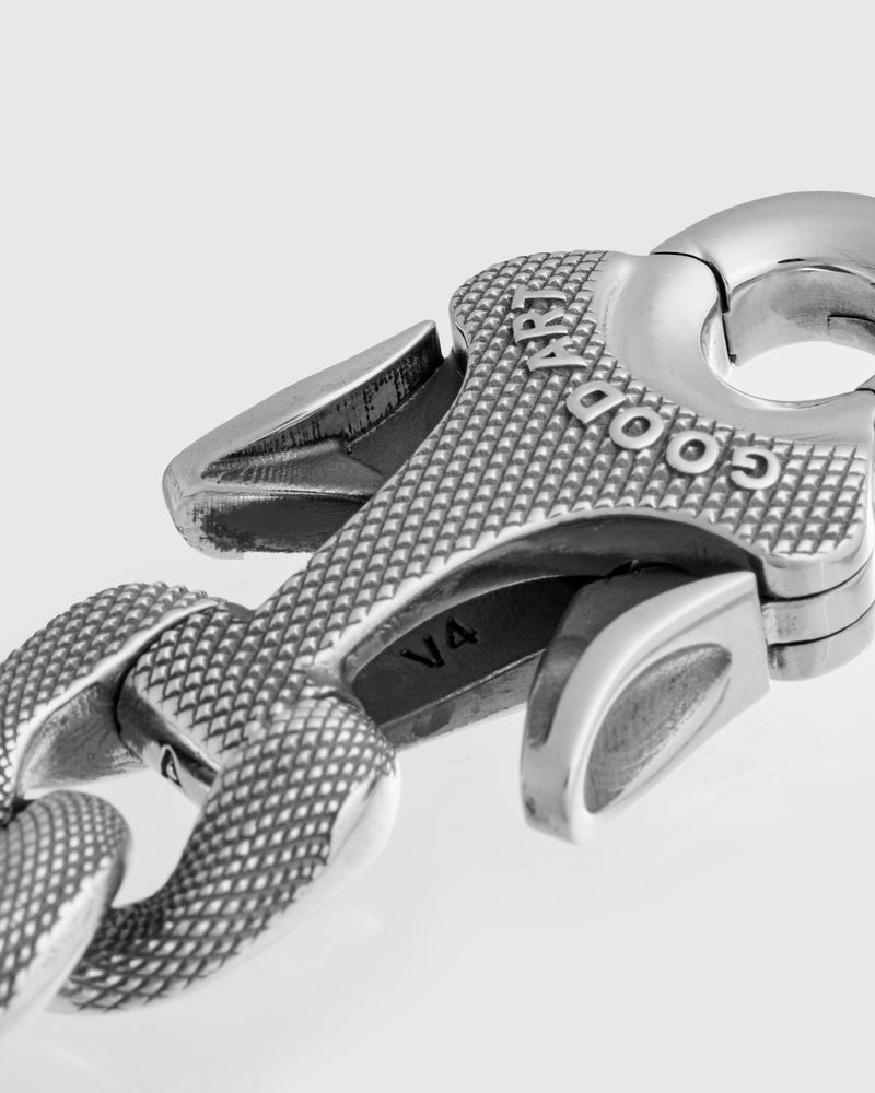 Goosebumps Model 10 Bracelet Size A in Sterling Silver