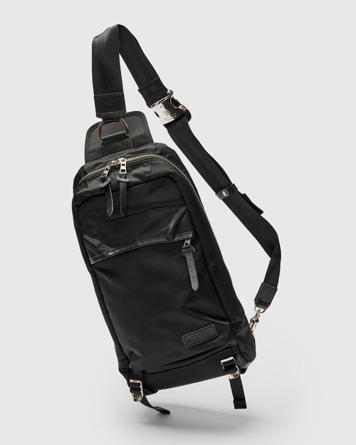 Lightning Shoulder Bag in Black