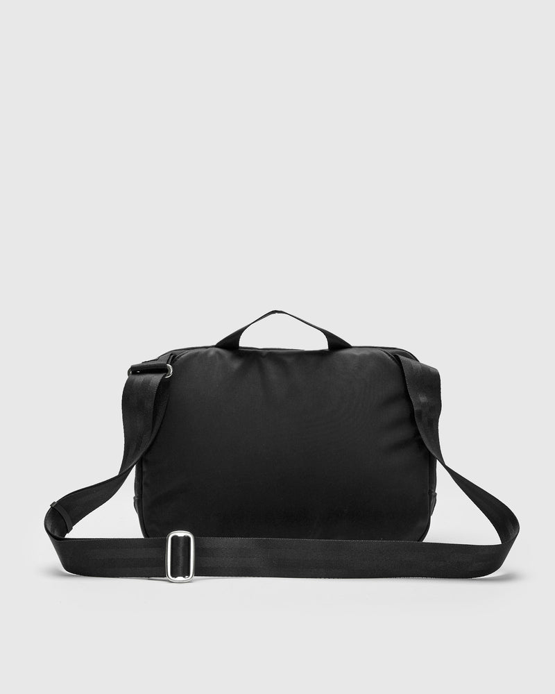 Progress Large Shoulder Carry Bag in Black