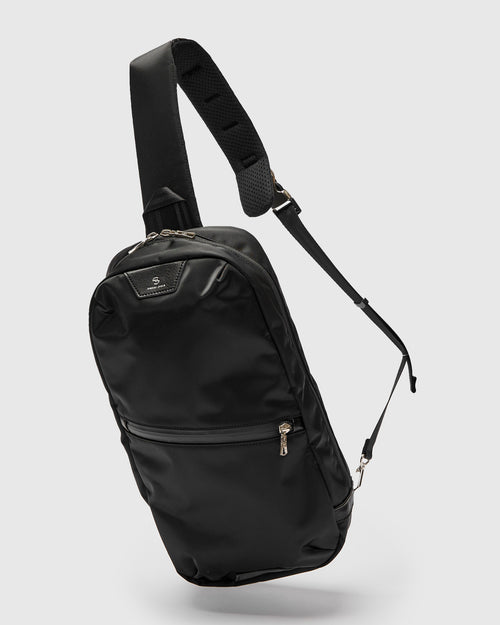 Progress Large Sling Bag in Black