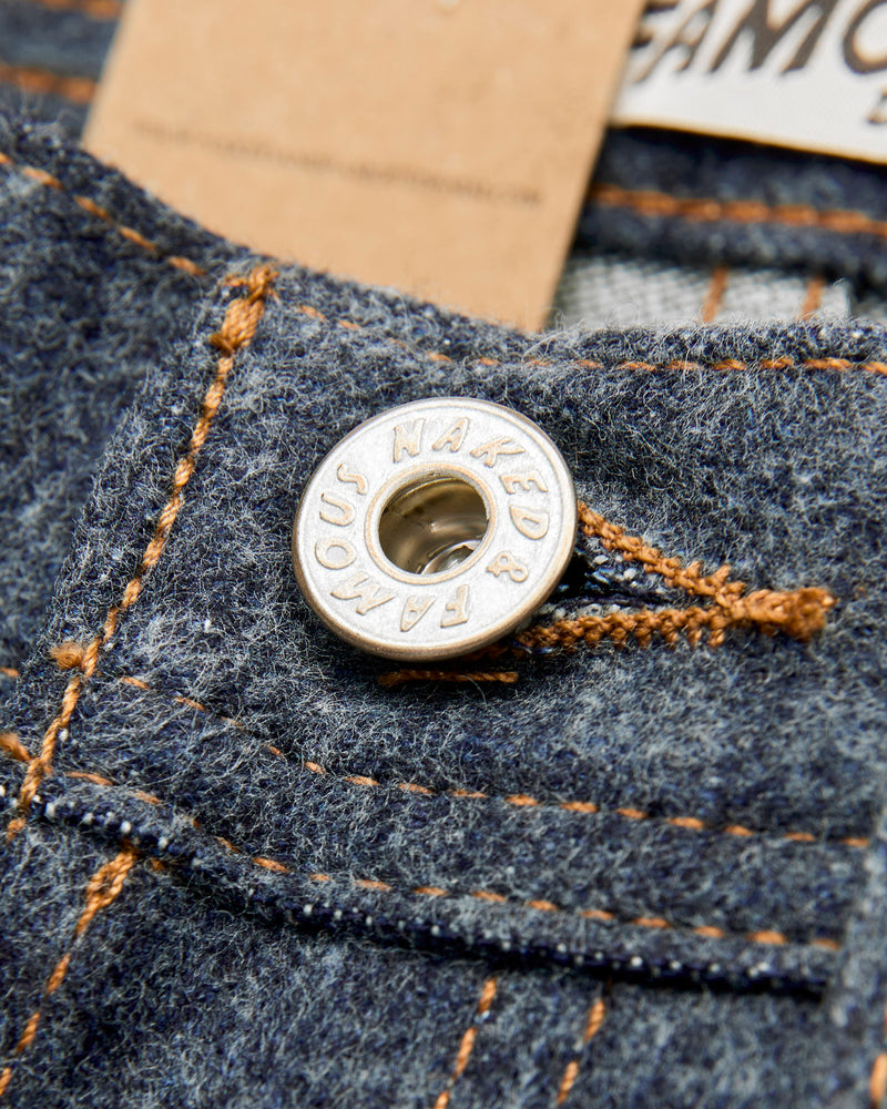 "Max Brush" 13.75oz Selvedge Denim - Weird Guy Fit