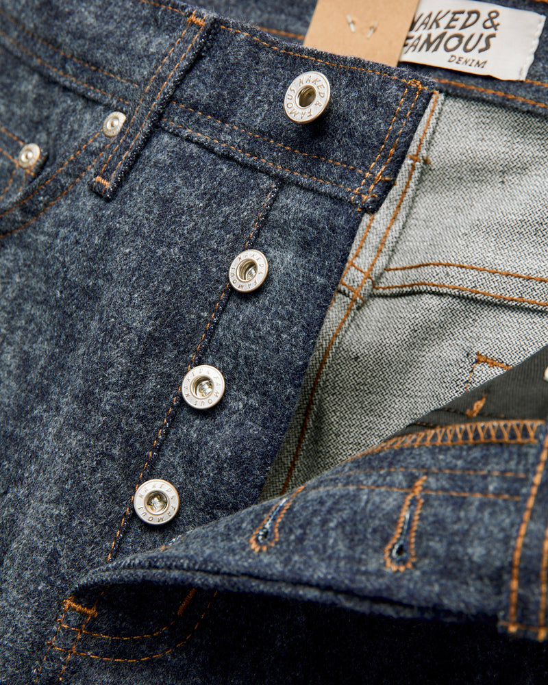 "Max Brush" 13.75oz Selvedge Denim - Weird Guy Fit