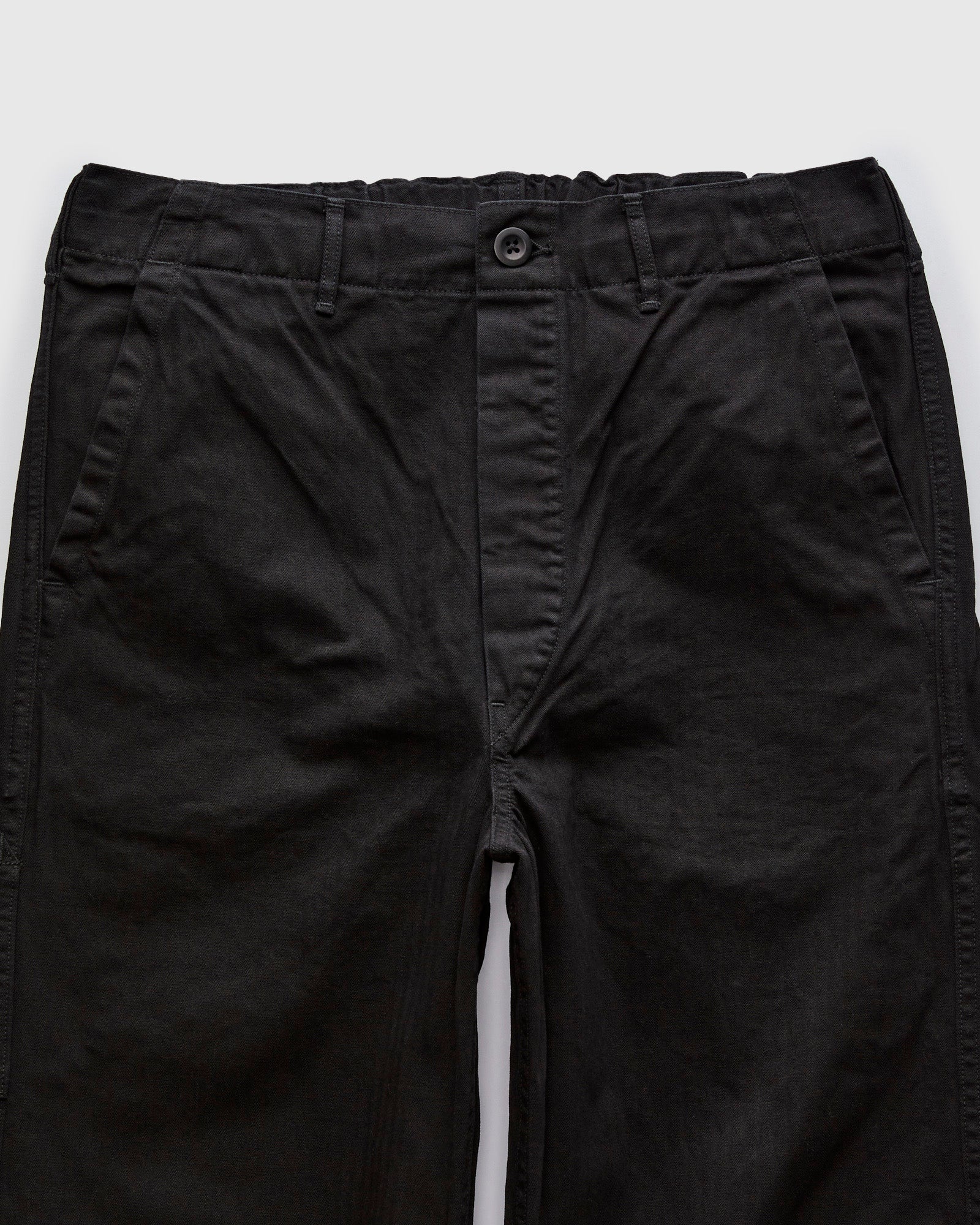 Wide Fit French Work Pants in Black – Blue Owl Workshop