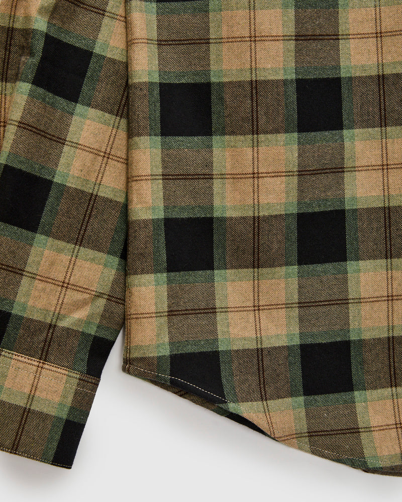 Bass Button-Up Shirt in Taupe