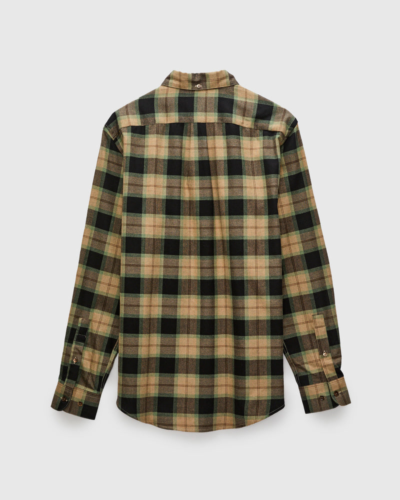 Bass Button-Up Shirt in Taupe