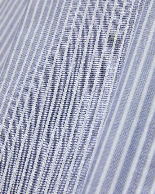 Belavista Stripe Button-Up Shirt in Blue