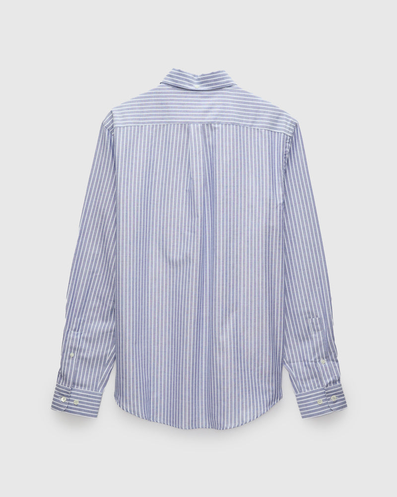 Belavista Stripe Button-Up Shirt in Blue