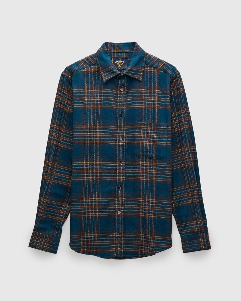 Bossa Button-Up Shirt in Atlantic