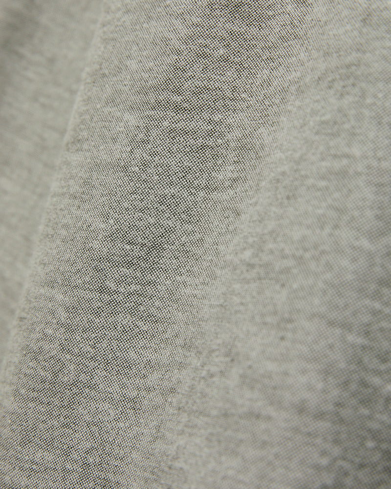 Brushed Oxford Button-Up Shirt in Moss Green