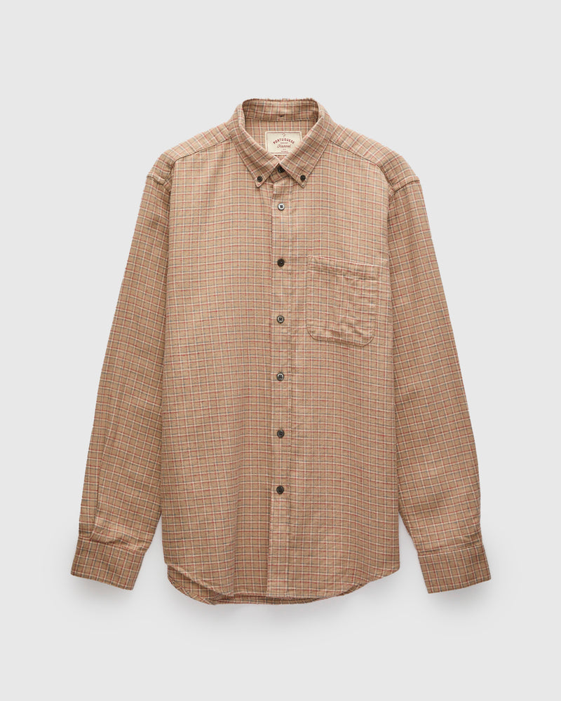 Estudo Button-Up Shirt in Red