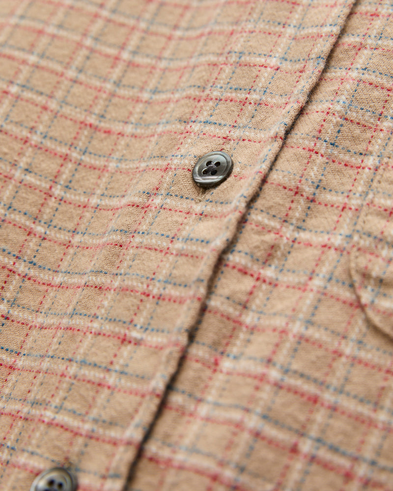 Estudo Button-Up Shirt in Red