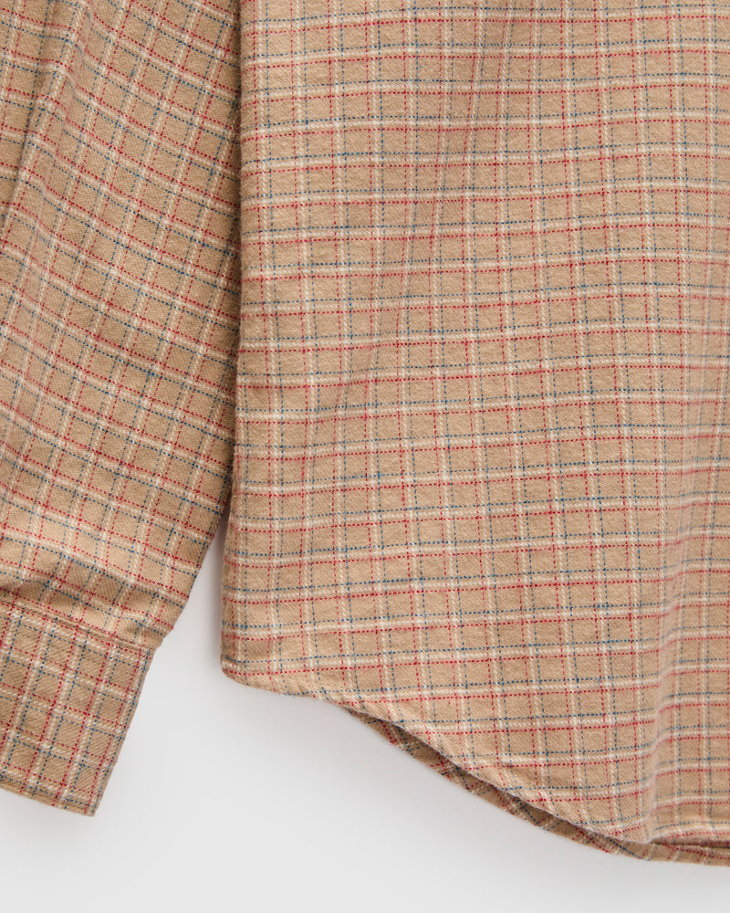 Estudo Button-Up Shirt in Red