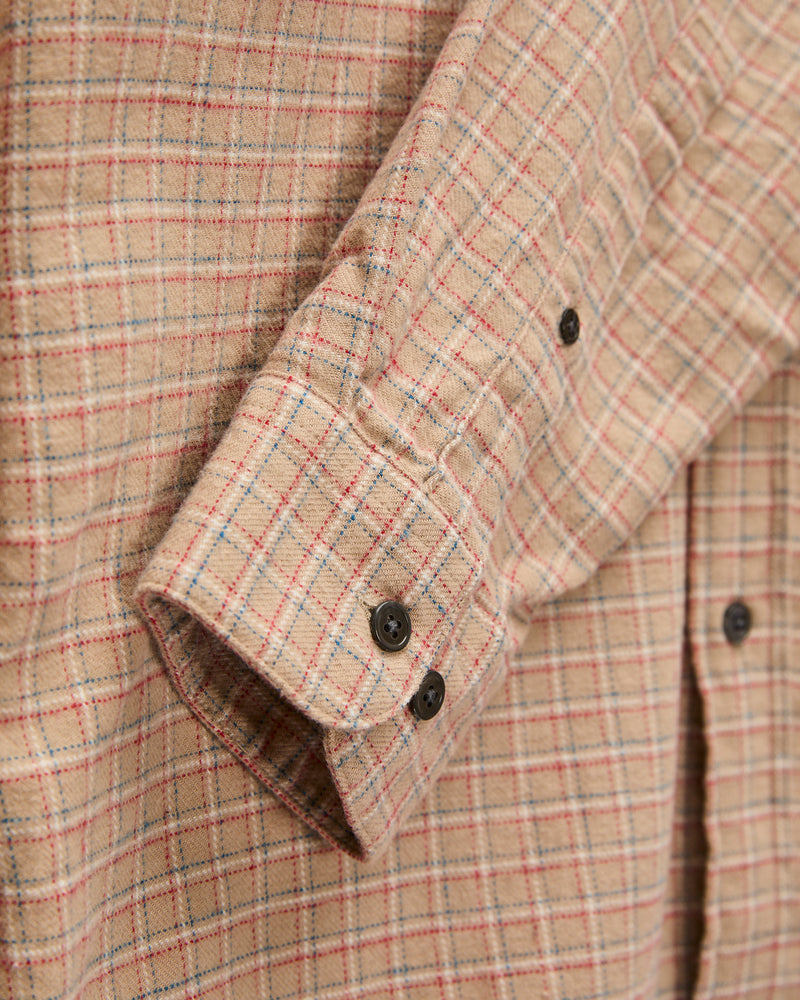 Estudo Button-Up Shirt in Red