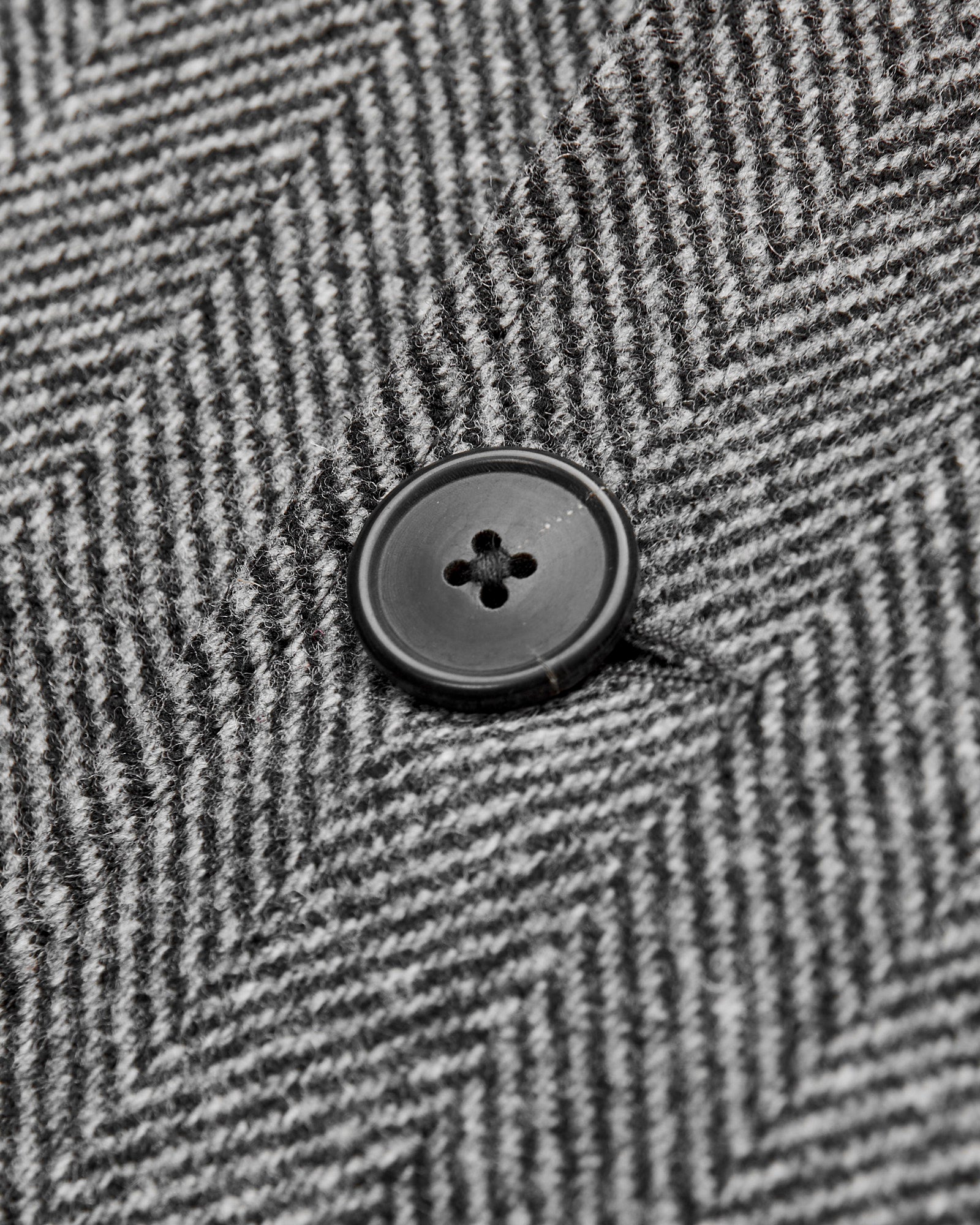 Labura Herringbone Wool Chore Coat in Grey – Blue Owl Workshop