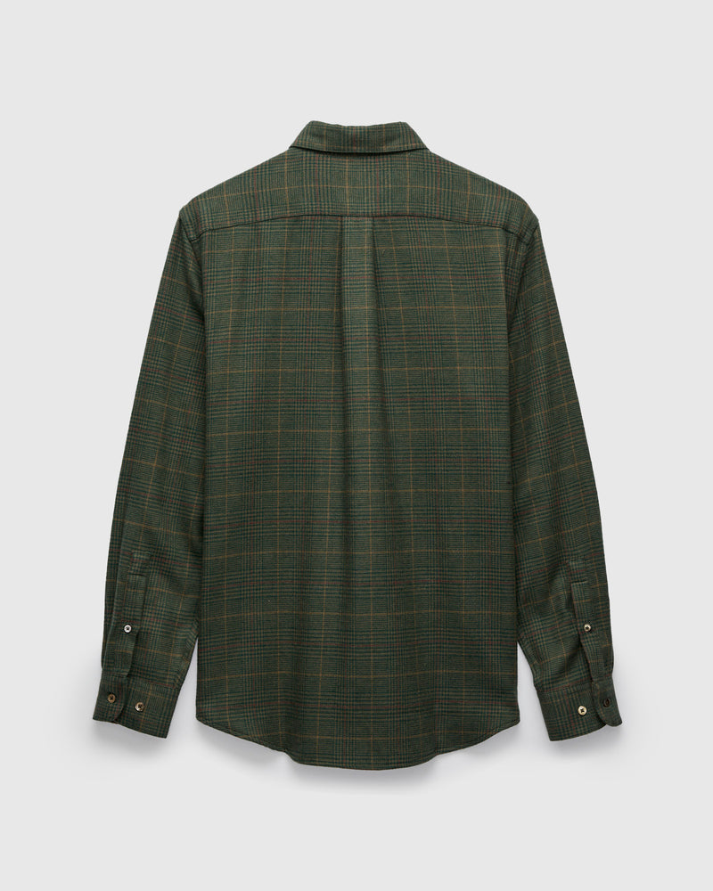 Lake Button-Up Shirt in Pine