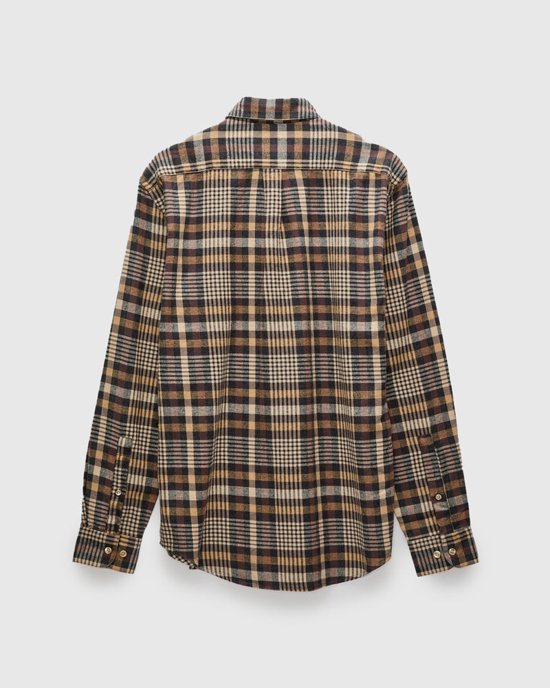 Manta Button-Up Shirt in Toffee
