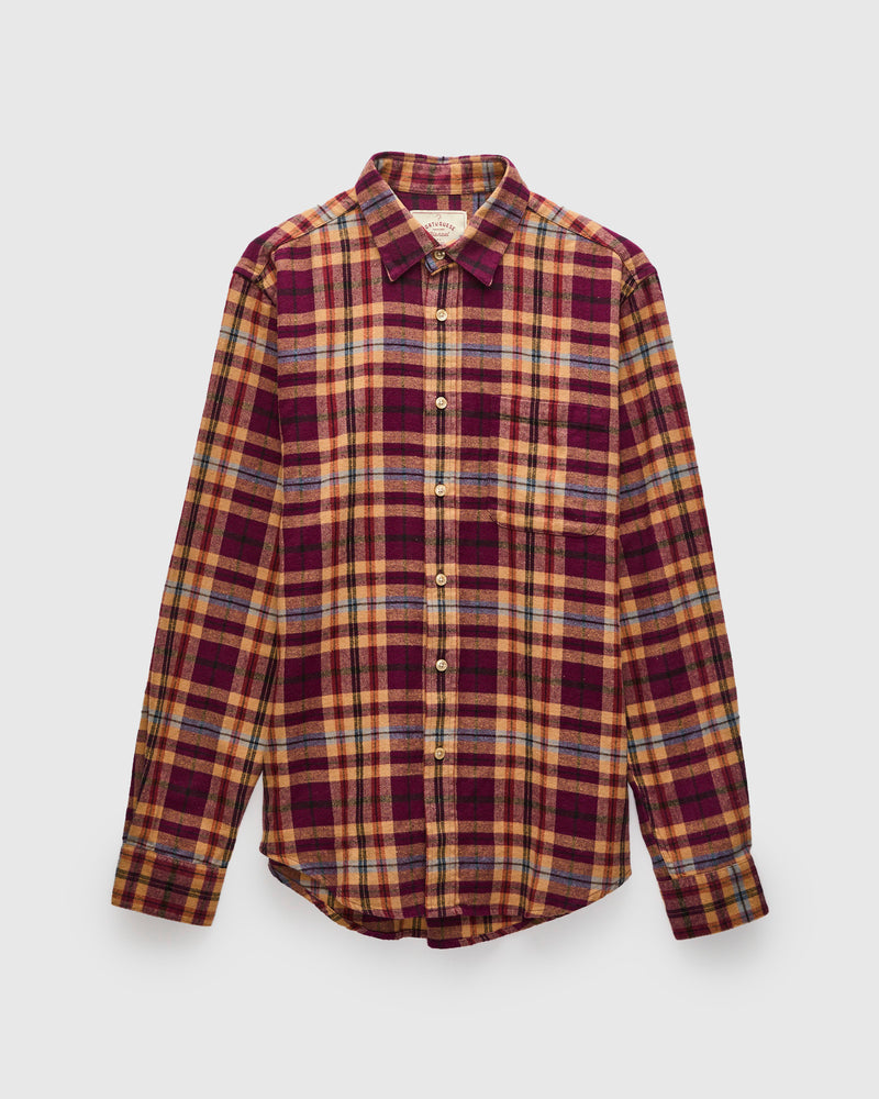 Ruiva Button-Up Shirt in Cinder
