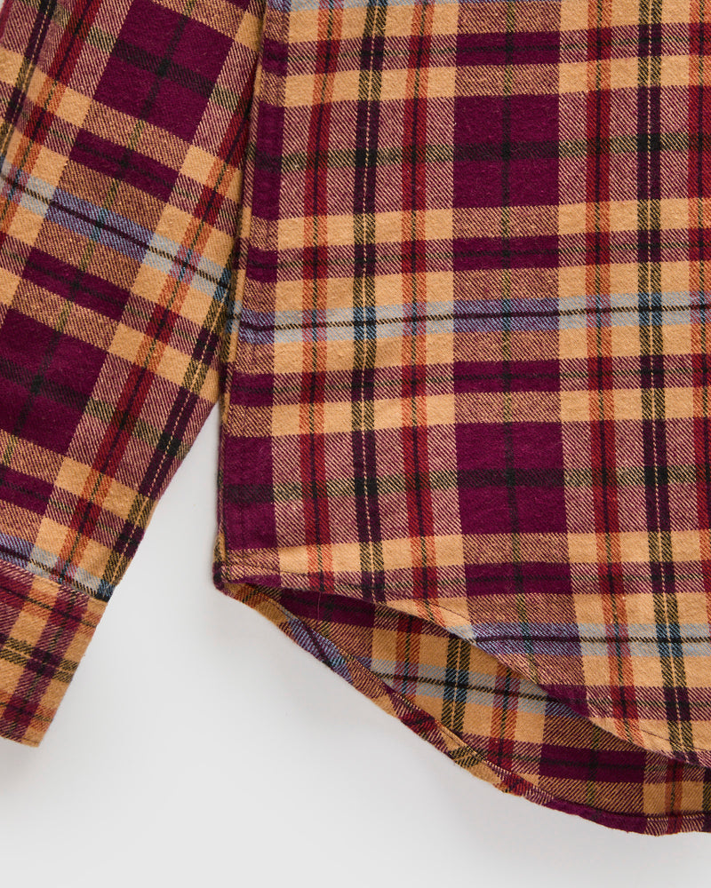 Ruiva Button-Up Shirt in Cinder