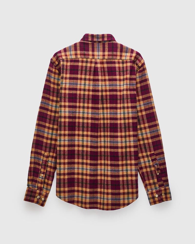 Ruiva Button-Up Shirt in Cinder