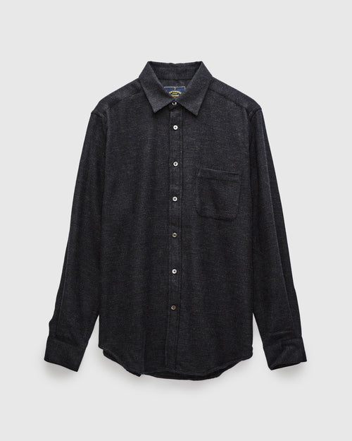 Sounds Button-Up Shirt in Grey