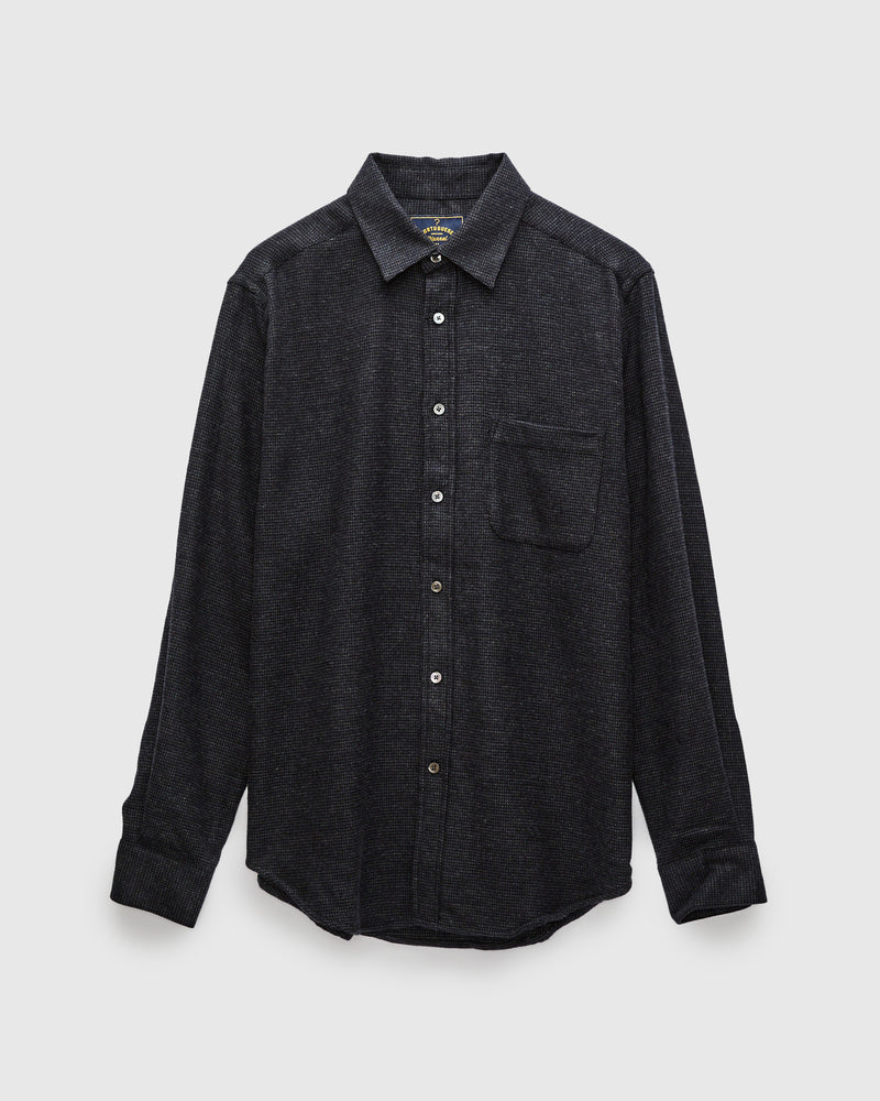 Sounds Button-Up Shirt in Grey