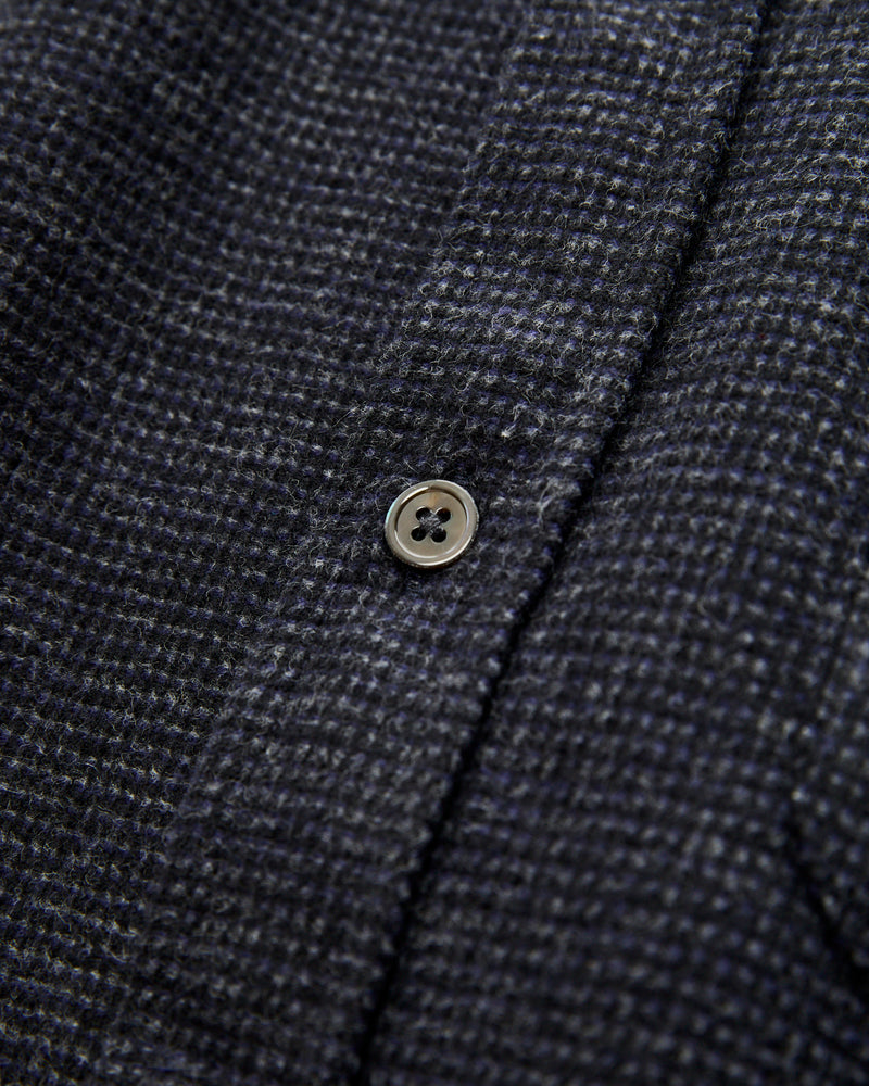 Sounds Button-Up Shirt in Grey