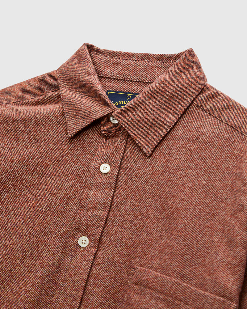 Teca 2 Button-Up Shirt in Brick