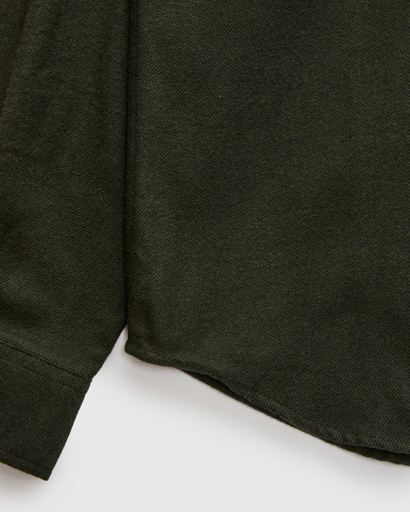 Teca 2 Button-Up Shirt in Forest Green